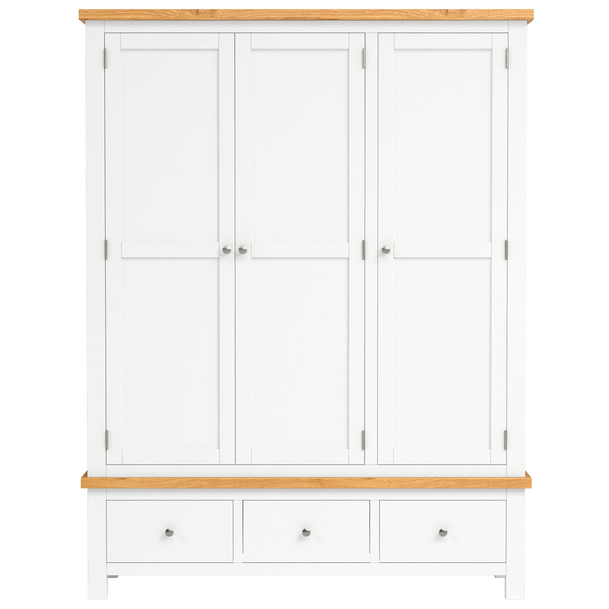 Drayton Painting Tripple Wardrobe - Bridgnorth Furniture