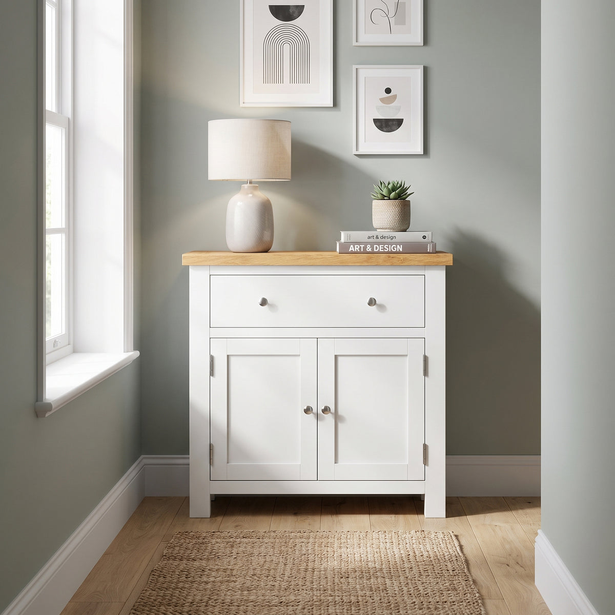 Drayton Painted Compact Sideboard - Bridgnorth Furniture