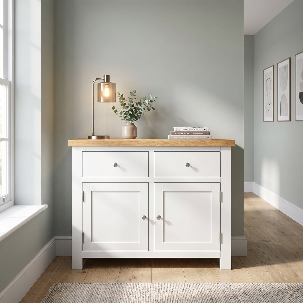 Drayton Painted 2 Door Sideboard - Bridgnorth Furniture