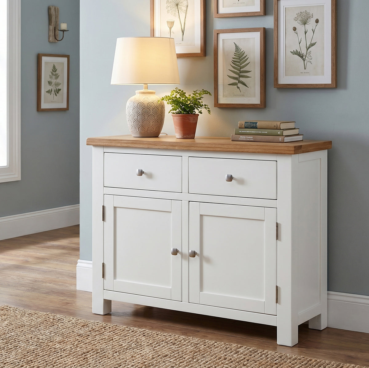 Drayton Painted 2 Door Sideboard - Bridgnorth Furniture