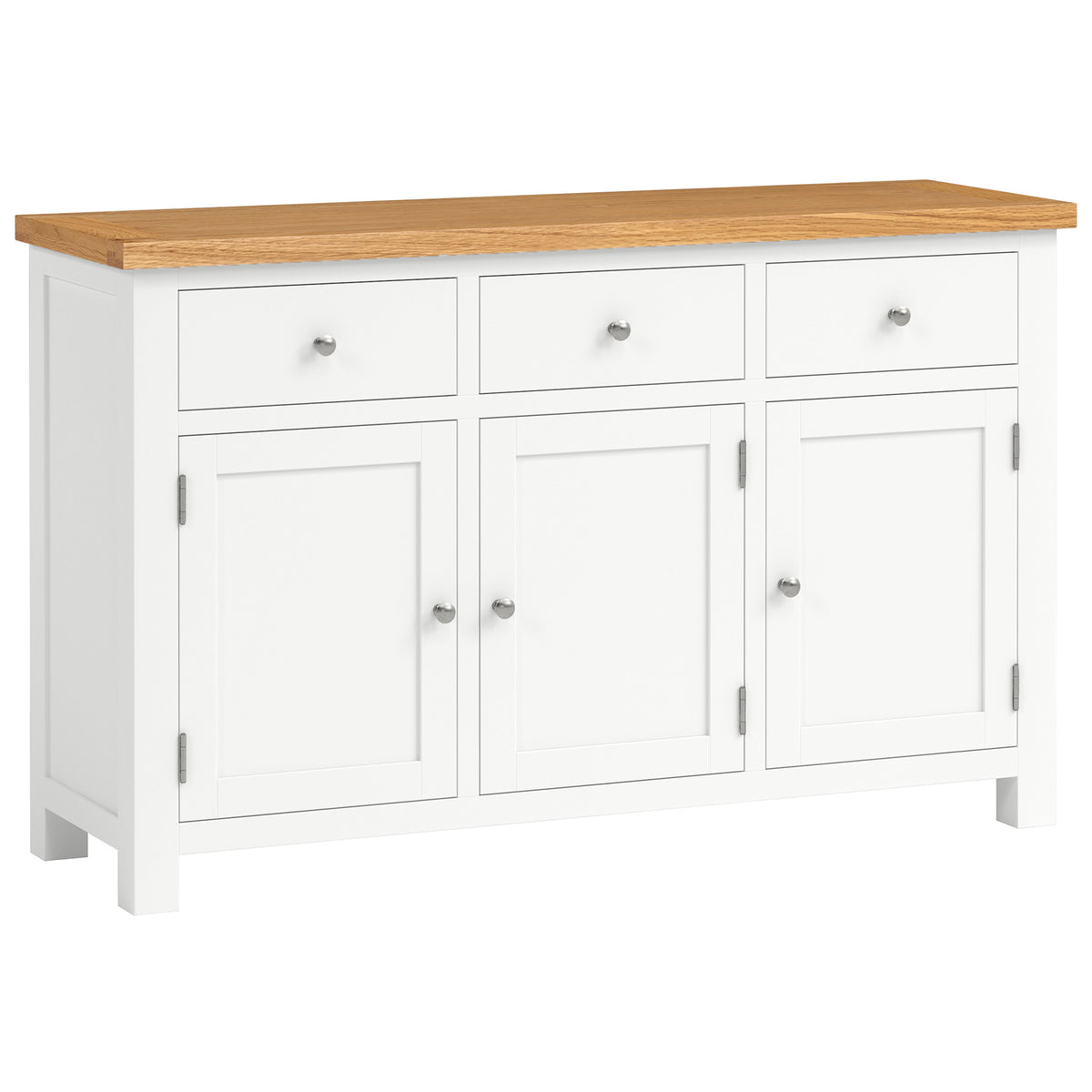 Drayton Painted 3 Door Sideboard - Bridgnorth Furniture