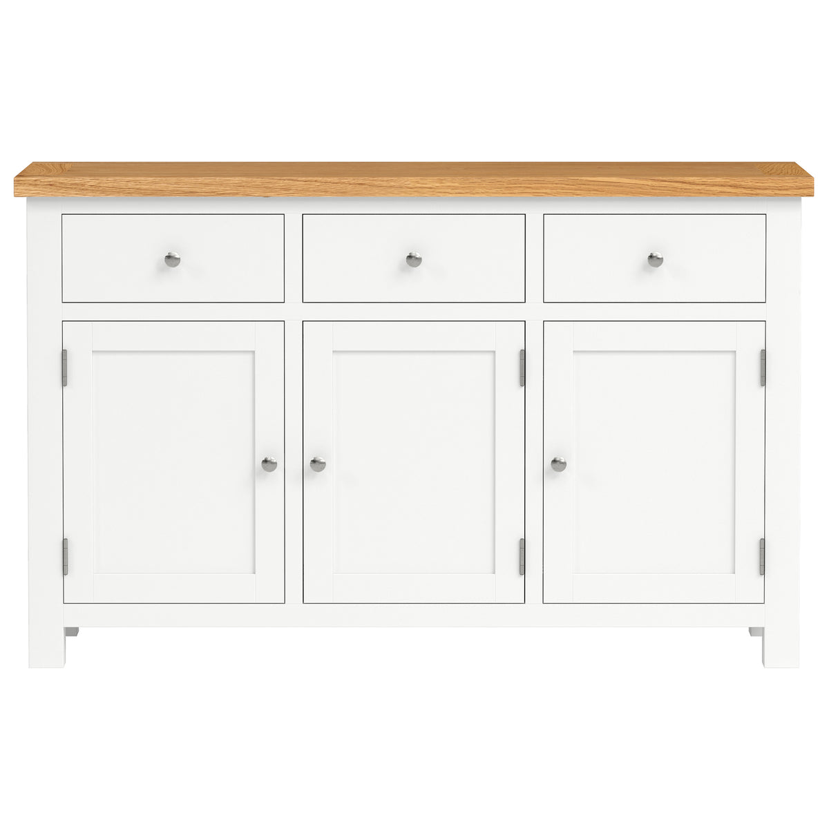 Drayton Painted 3 Door Sideboard - Bridgnorth Furniture