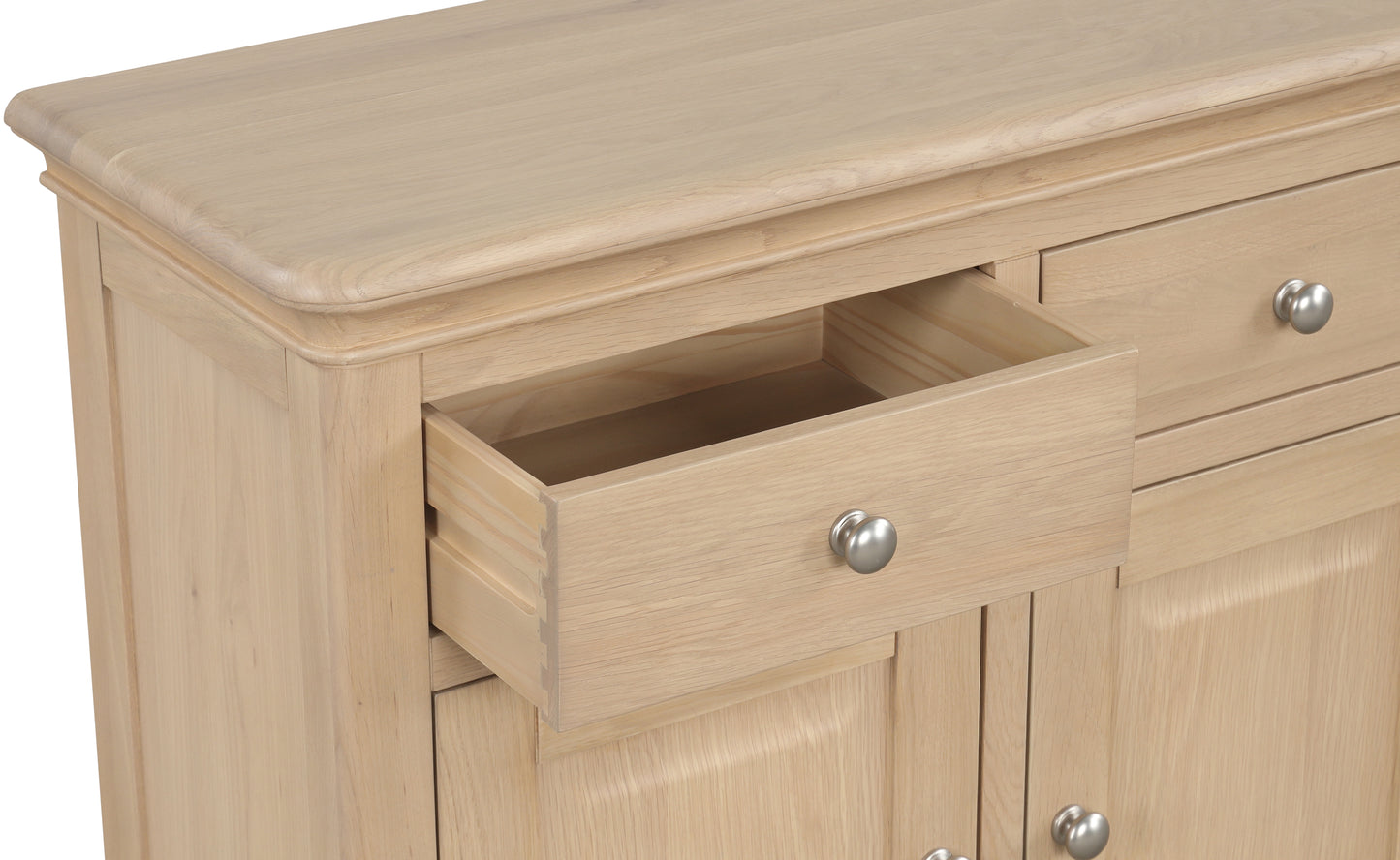 Stretton Oak 2 Door 2 drawer Sideboard - Bridgnorth Furniture