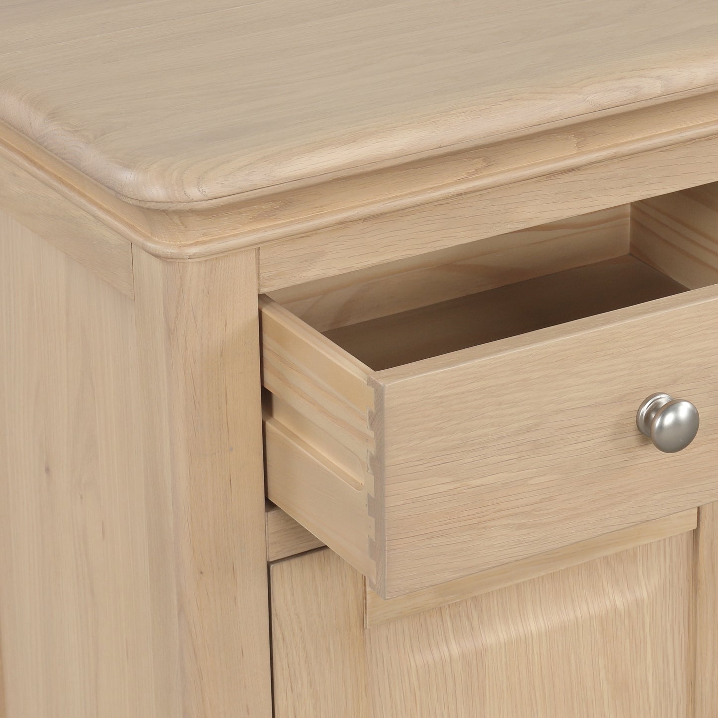 Stretton Oak 2 Door 2 drawer Sideboard - Bridgnorth Furniture