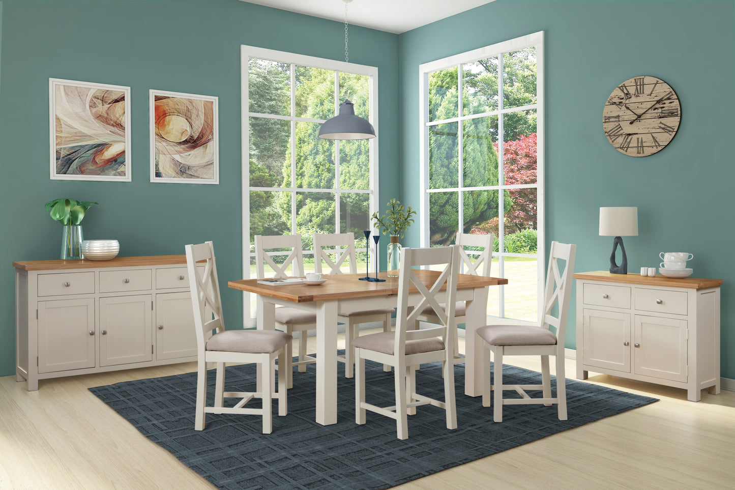 Drayton Painted Extendable Table - Bridgnorth Furniture