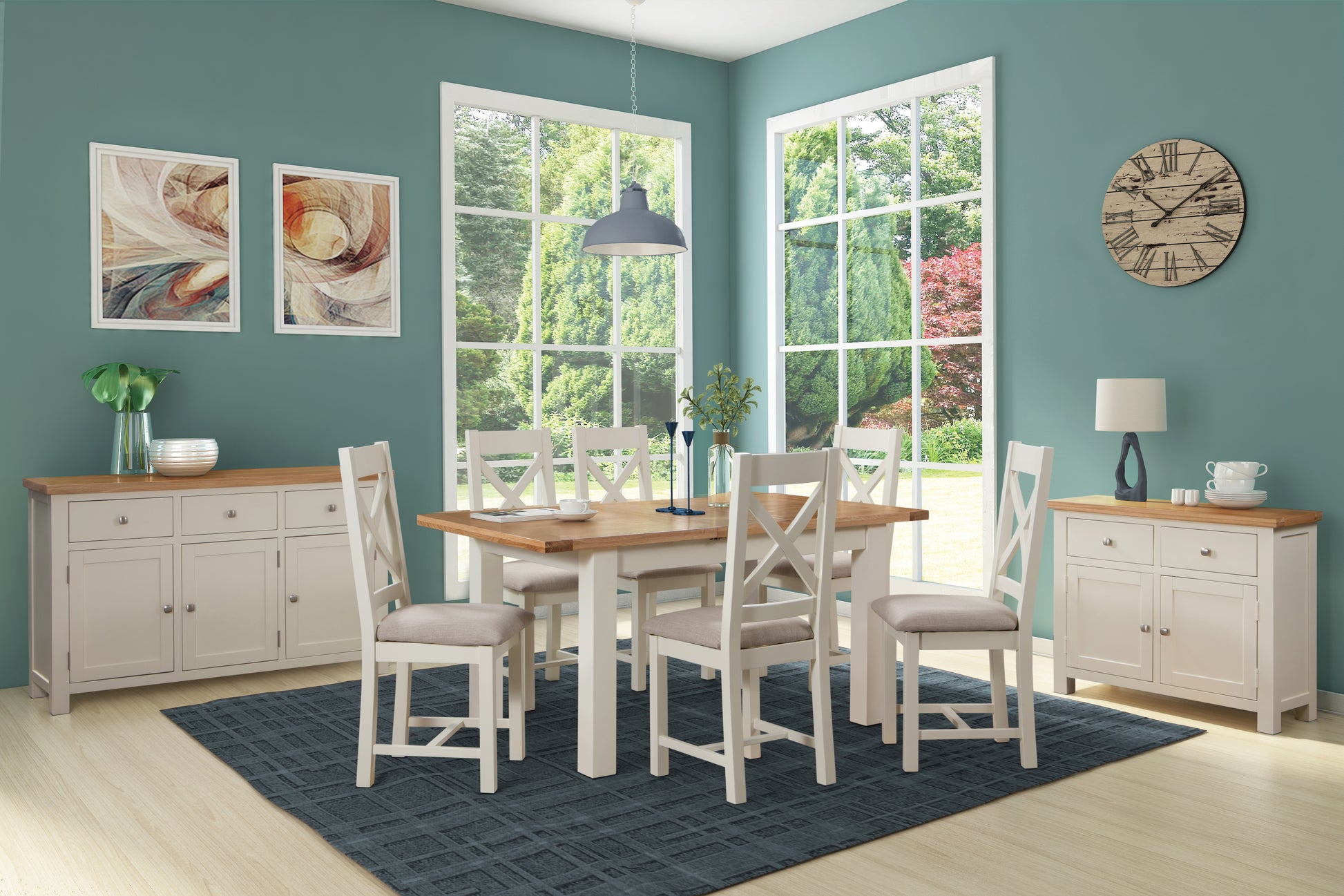 Drayton Painted Extendable Table - Bridgnorth Furniture