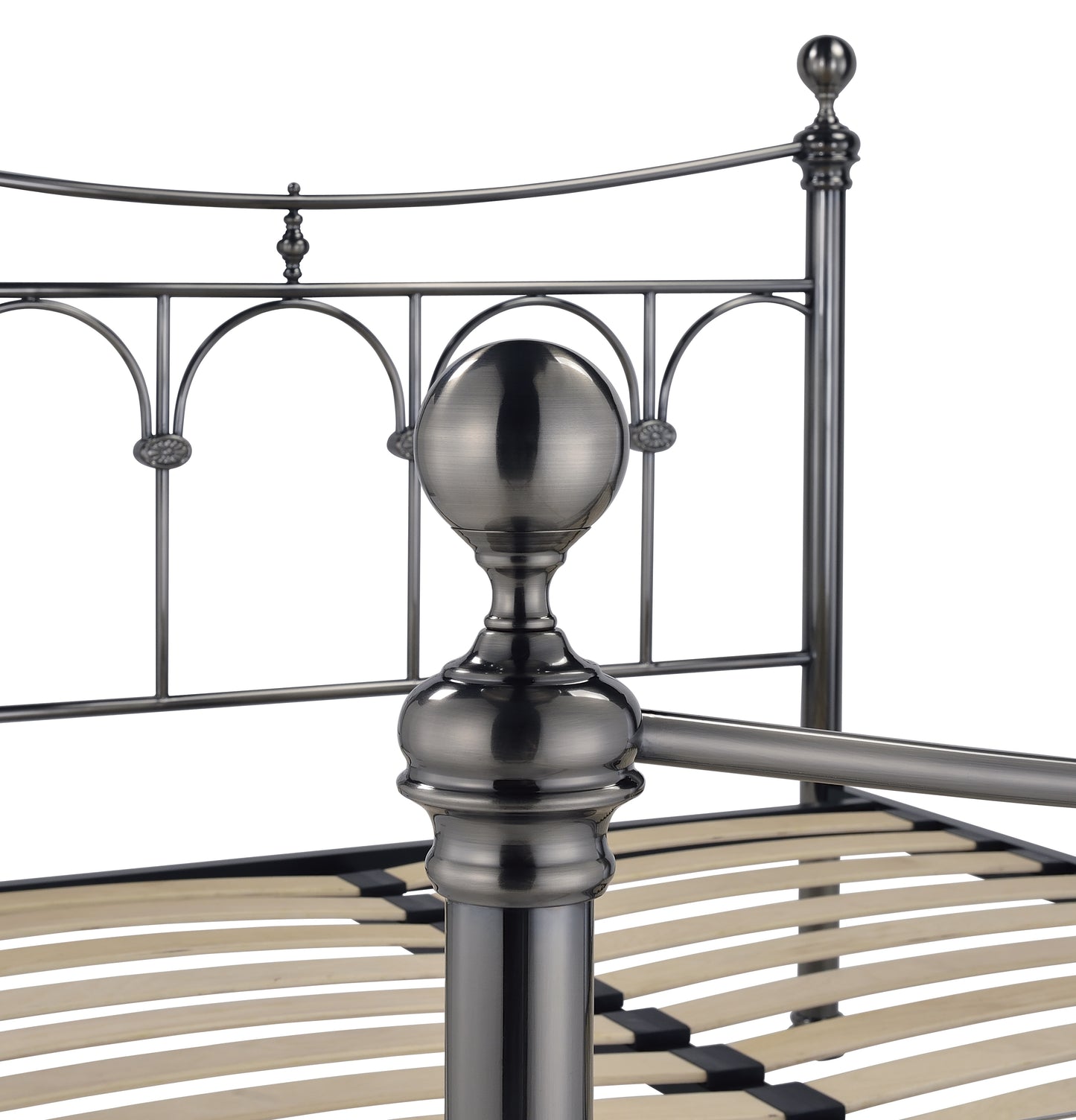 Gamma Chrome Bed Frame - Bridgnorth Furniture