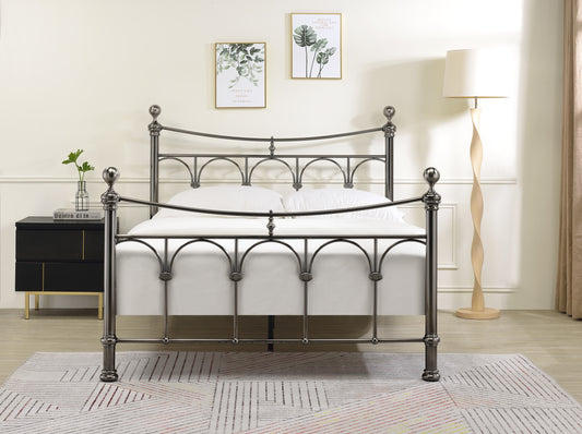 Gamma Chrome Bed Frame - Bridgnorth Furniture