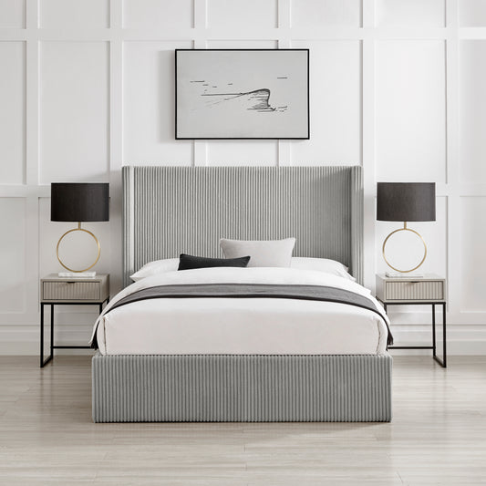 Gemini Cord Ottoman Bed - Bridgnorth Furniture