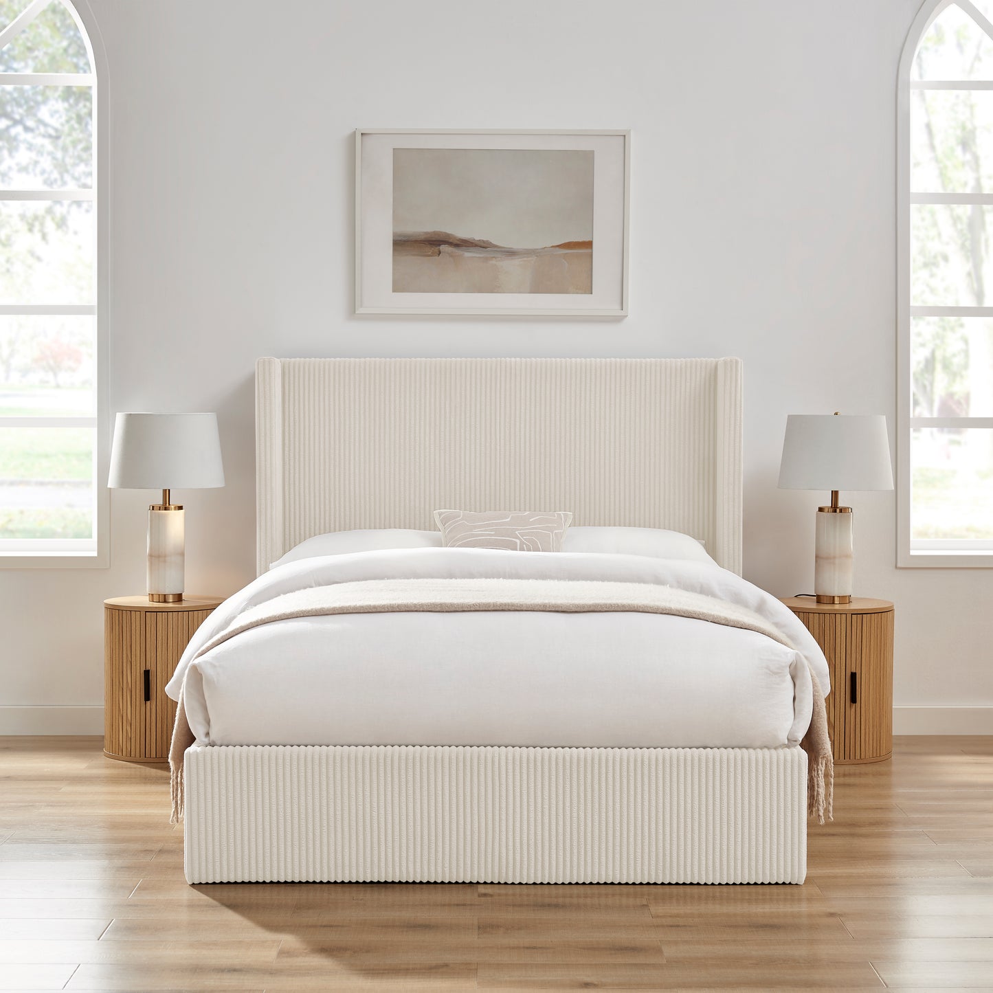 Gemini Cord Ottoman Bed - Bridgnorth Furniture