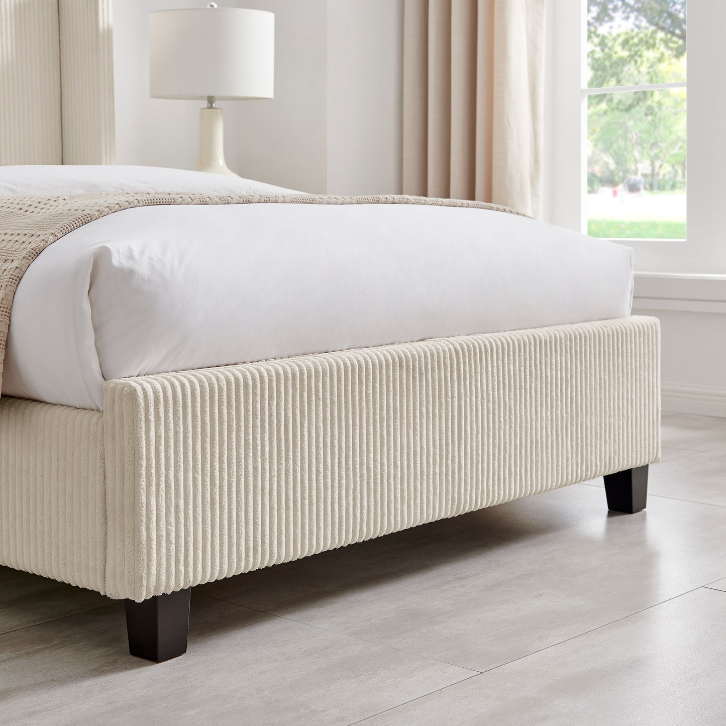 Gemini Cord Bed - Bridgnorth Furniture