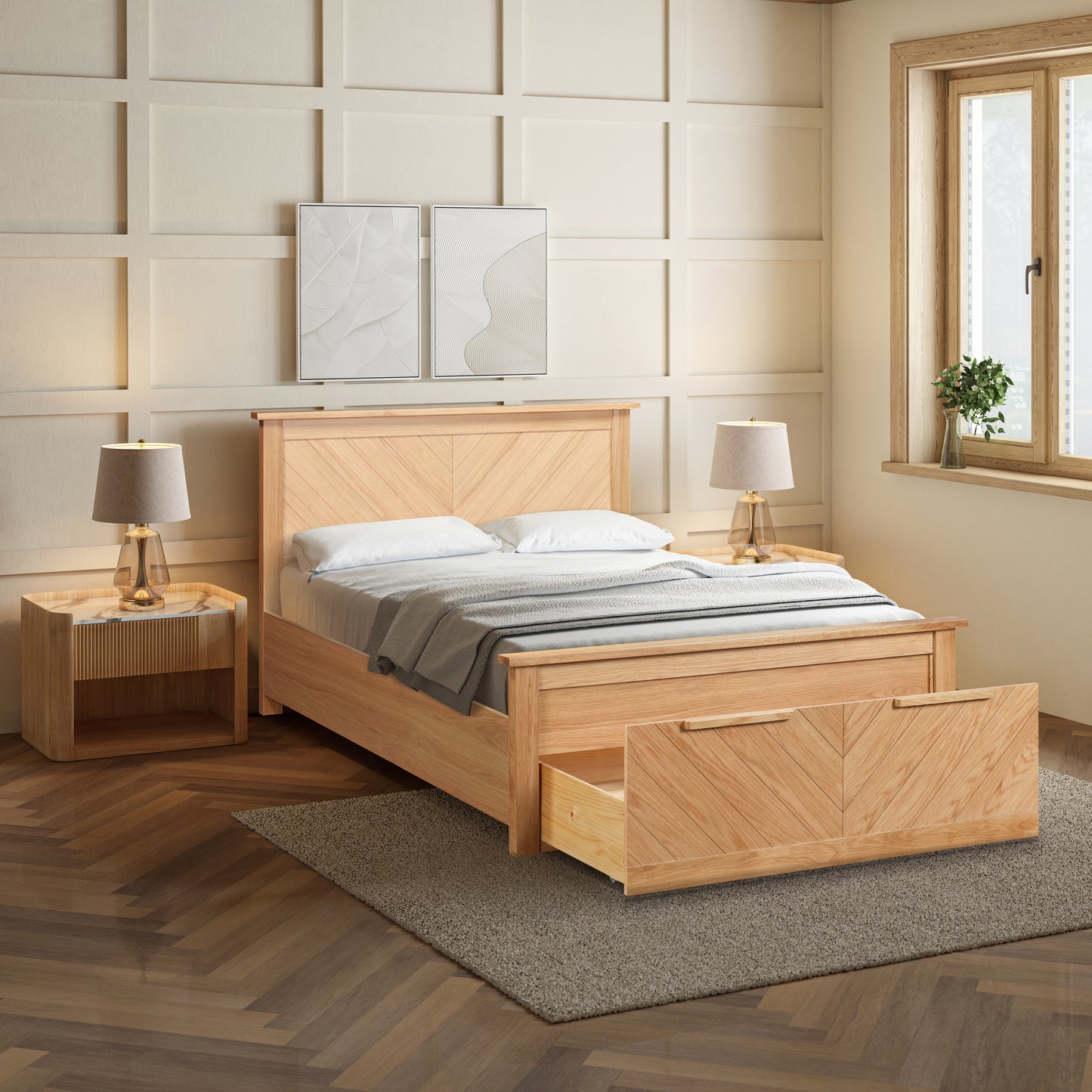 Kenji Storage Bed - Bridgnorth Furniture