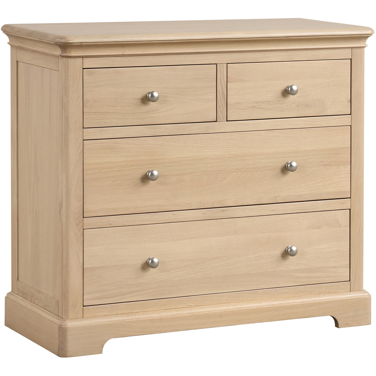 Stretton Oak 2+2 Chest - Bridgnorth Furniture
