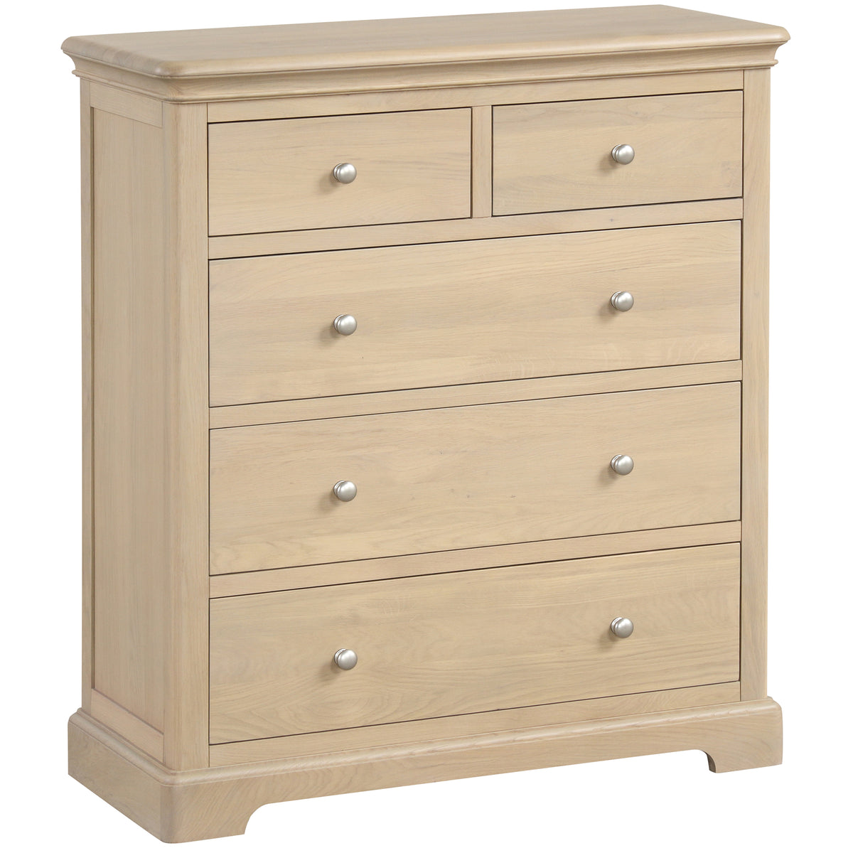 Stretton Oak 2 + 3 Chest - Bridgnorth Furniture