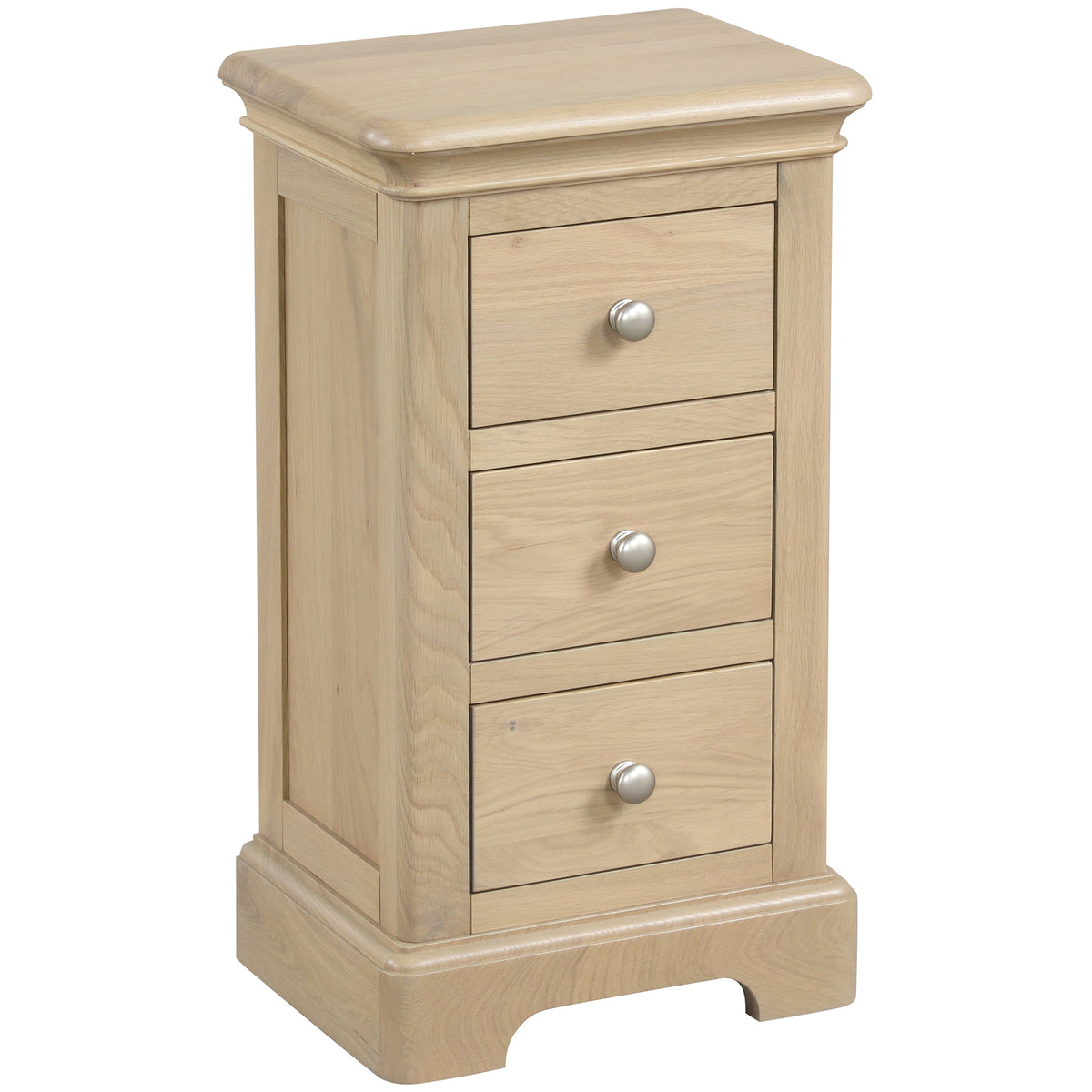 Stretton Oak Compact Bedside Table - Bridgnorth Furniture