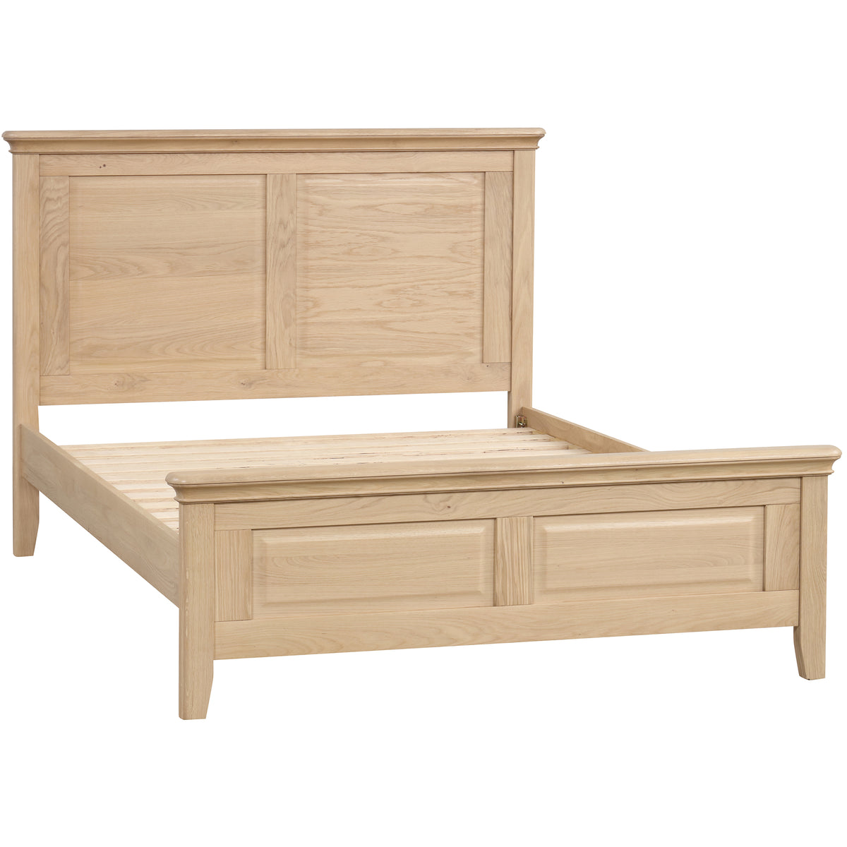 Stretton Oak Bed - Bridgnorth Furniture