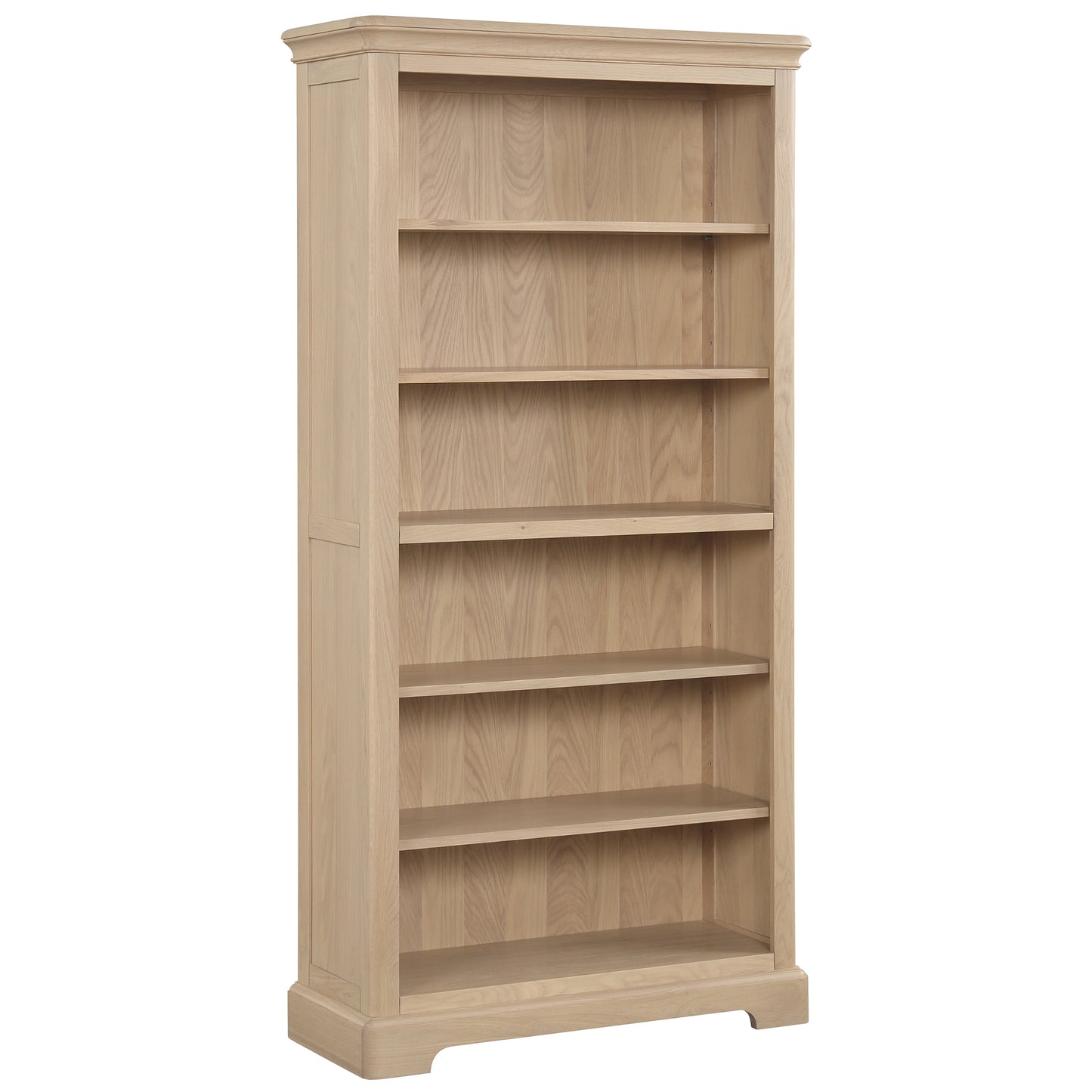 Stretton Oak 6' Bookcase - Bridgnorth Furniture