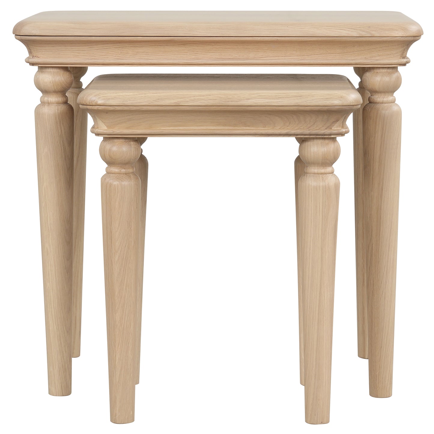 Stretton Oak Nest Of Tables - Bridgnorth Furniture