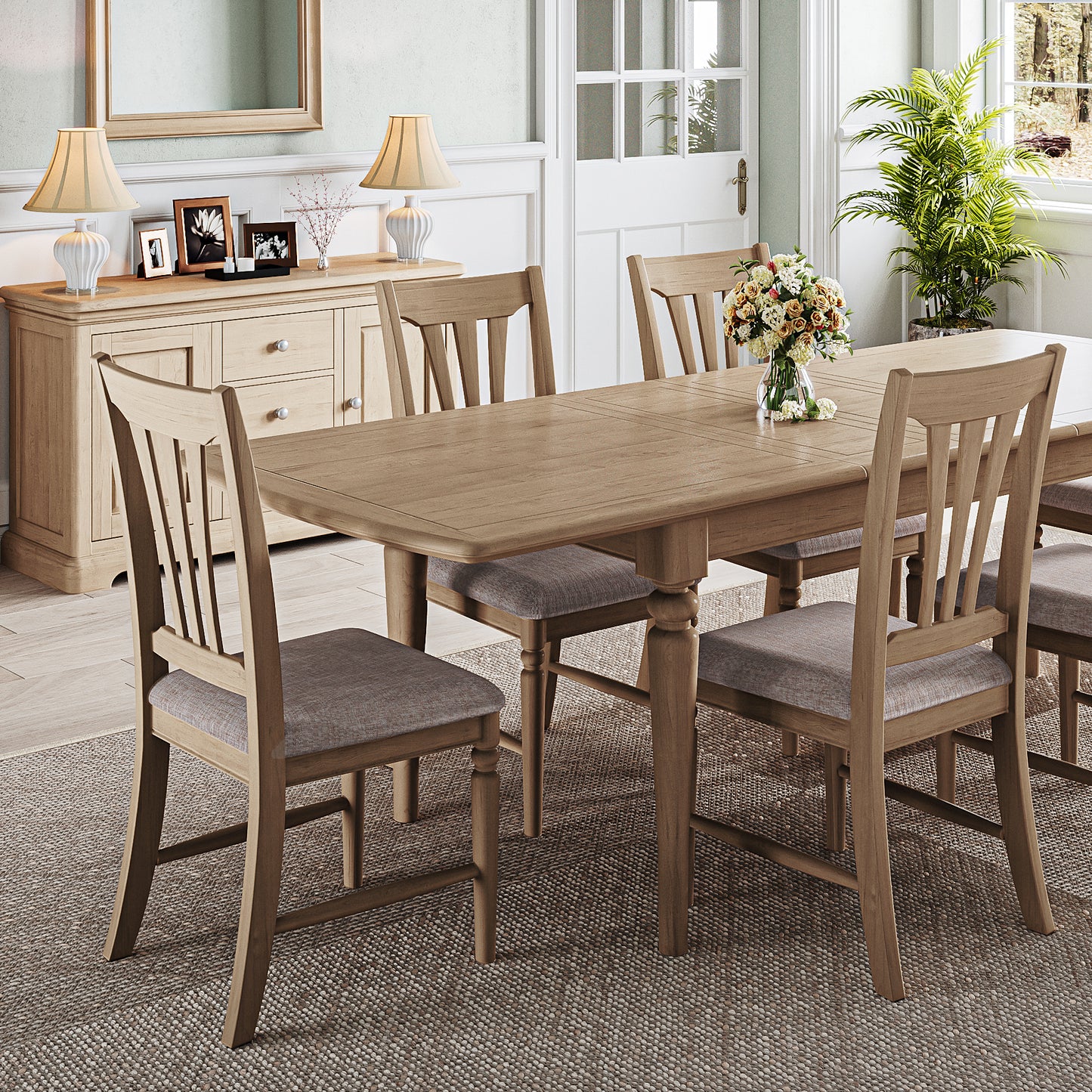 Stretton Oak Dining Chair - Bridgnorth Furniture