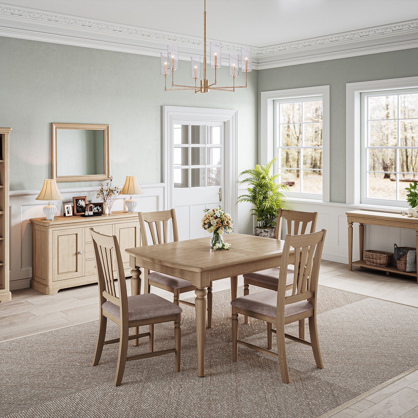 Stretton Oak Dining Chair - Bridgnorth Furniture