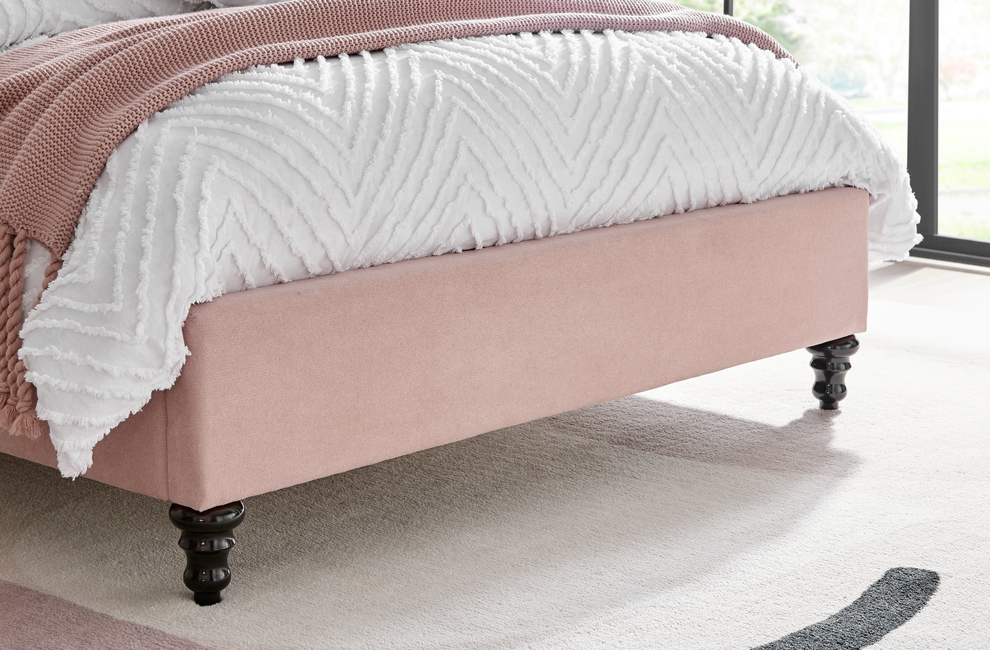 Rosa Fabric Bed - Bridgnorth Furniture