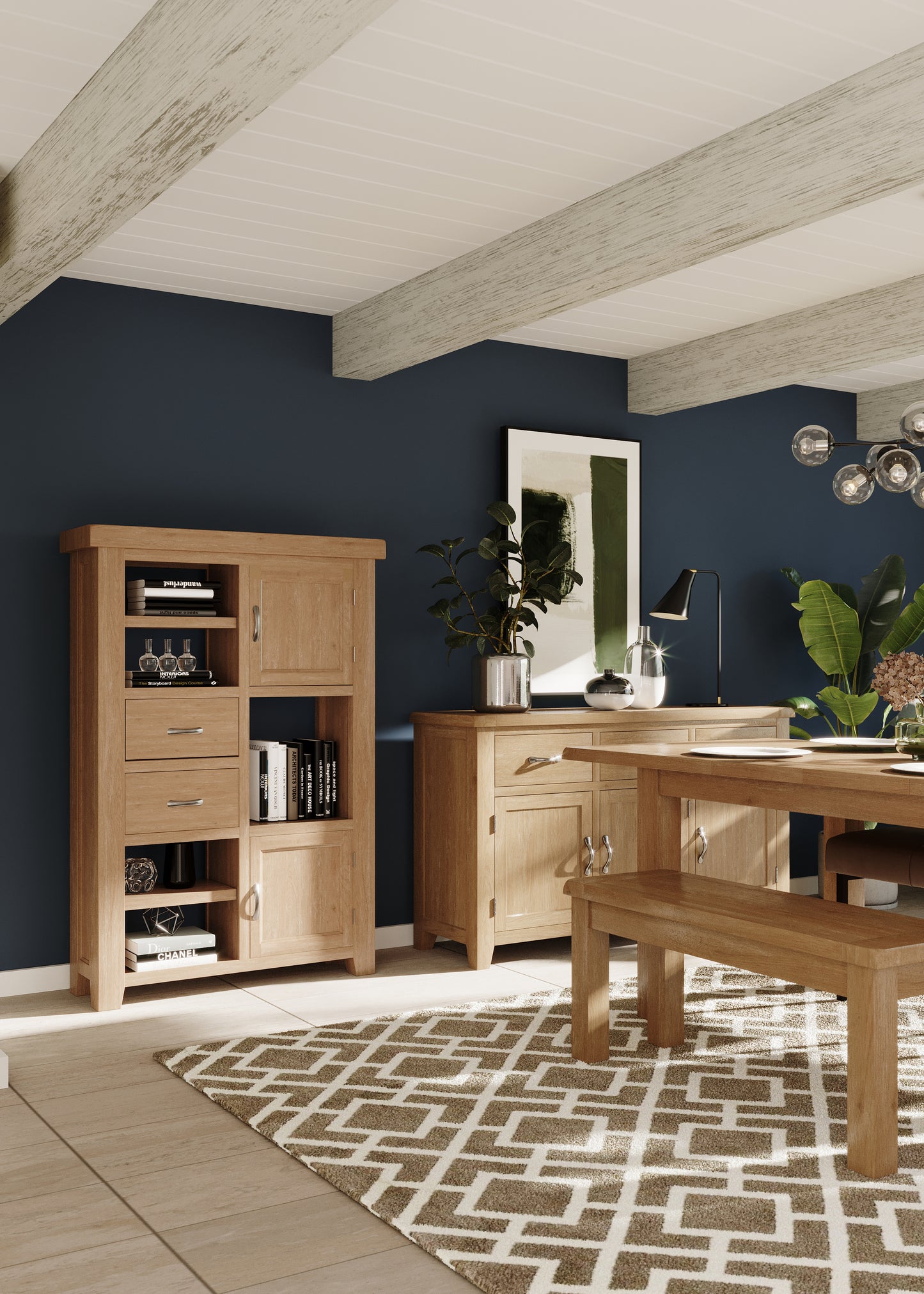 Ashford Oak Dining Bench - Bridgnorth Furniture