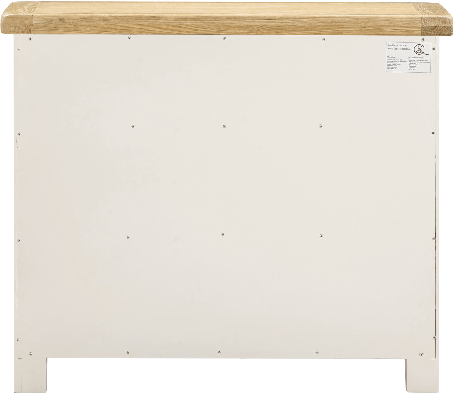 Highley Painted Oak 2 Door Sideboard - Bridgnorth Furniture