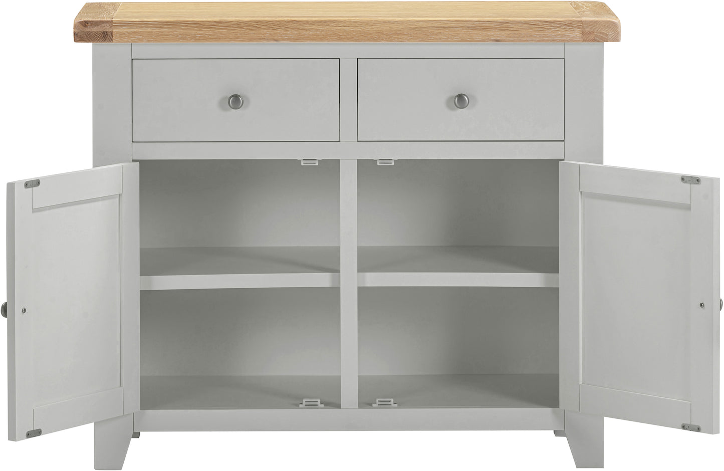 Highley Painted Oak 2 Door Sideboard - Bridgnorth Furniture