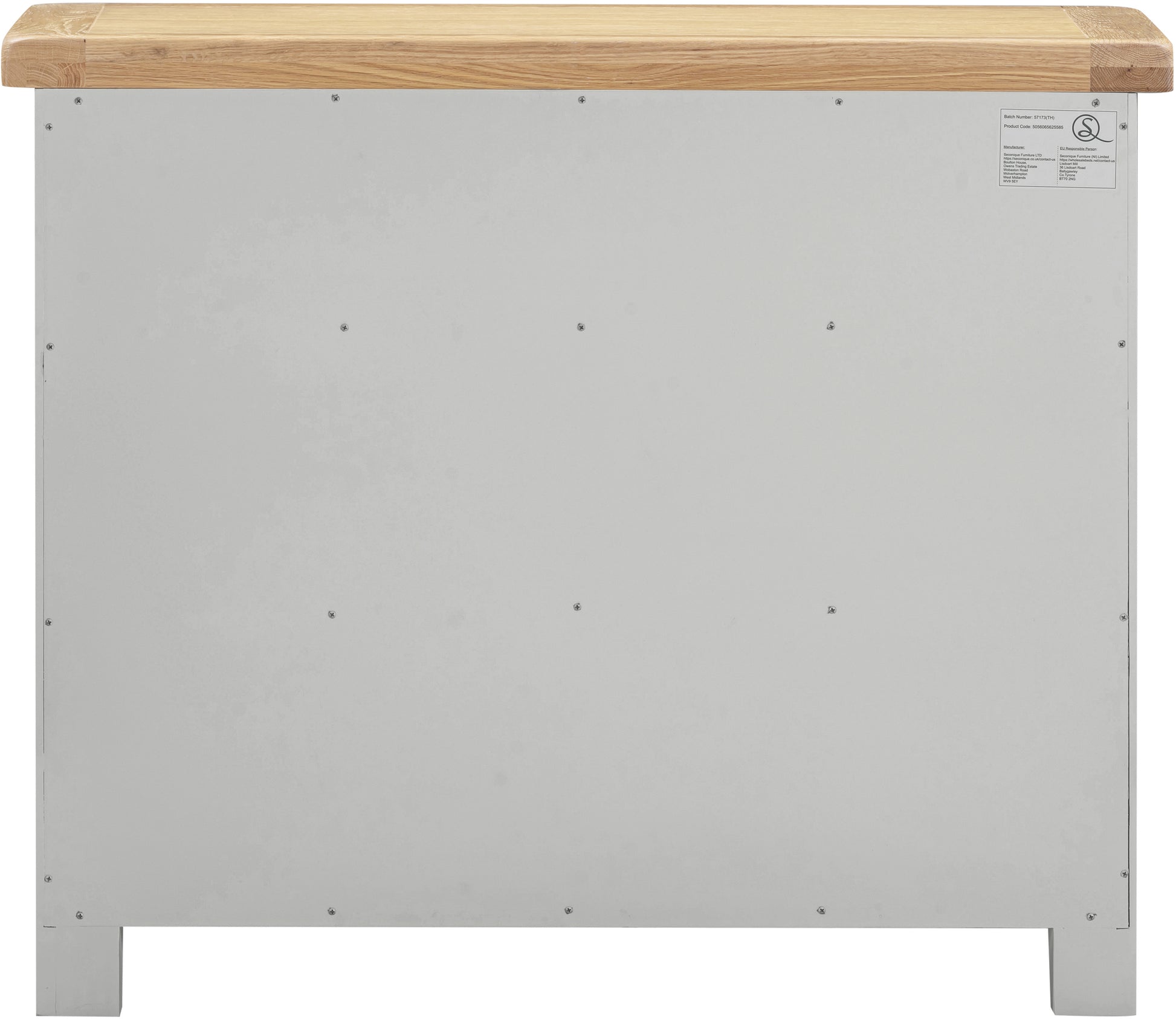 Highley Painted Oak 2 Door Sideboard - Bridgnorth Furniture