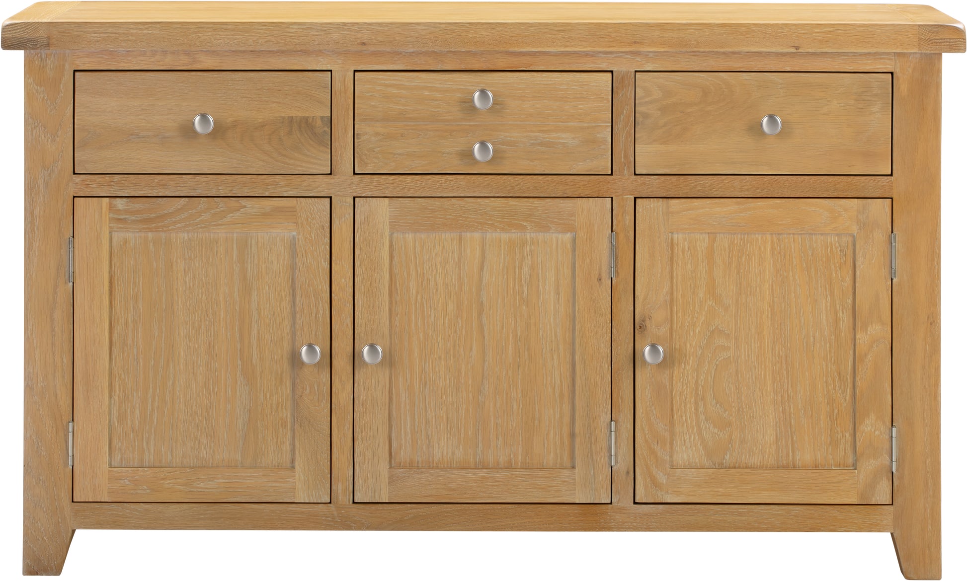 Highley Oak 3 Door Sideboard - Bridgnorth Furniture