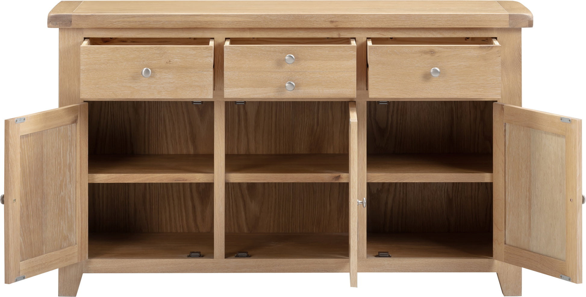 Highley Oak 3 Door Sideboard - Bridgnorth Furniture