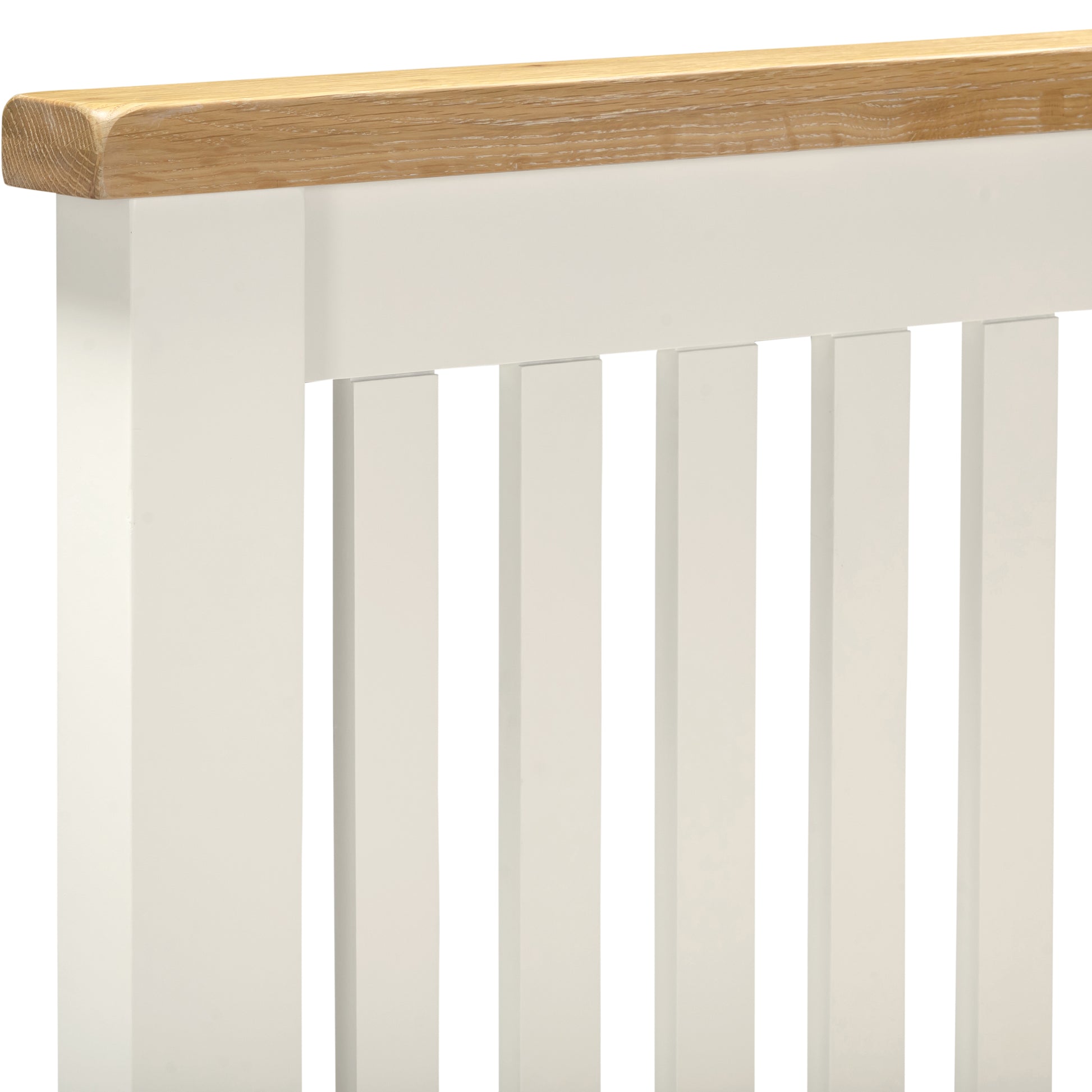 Highley Painted Oak Low Foot End Bed - Bridgnorth Furniture
