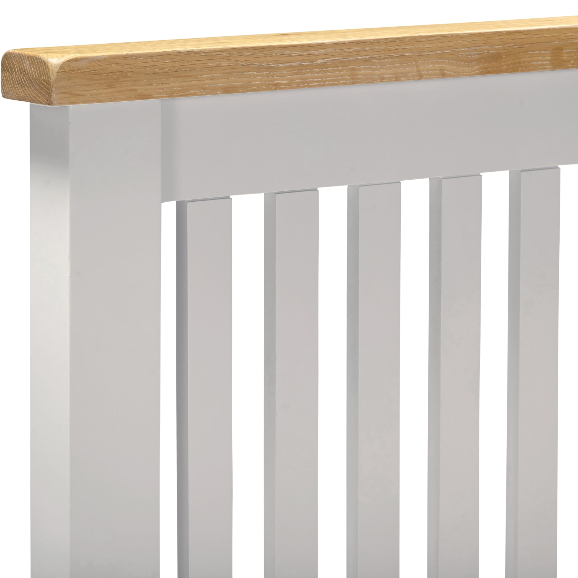 Highley Painted Oak Low Foot End Bed - Bridgnorth Furniture
