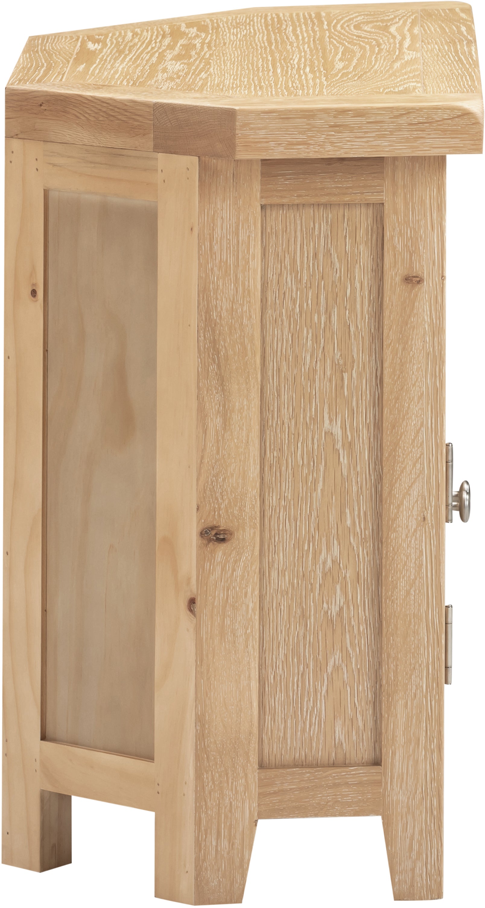 Highley Oak Corner TV Unit - Bridgnorth Furniture