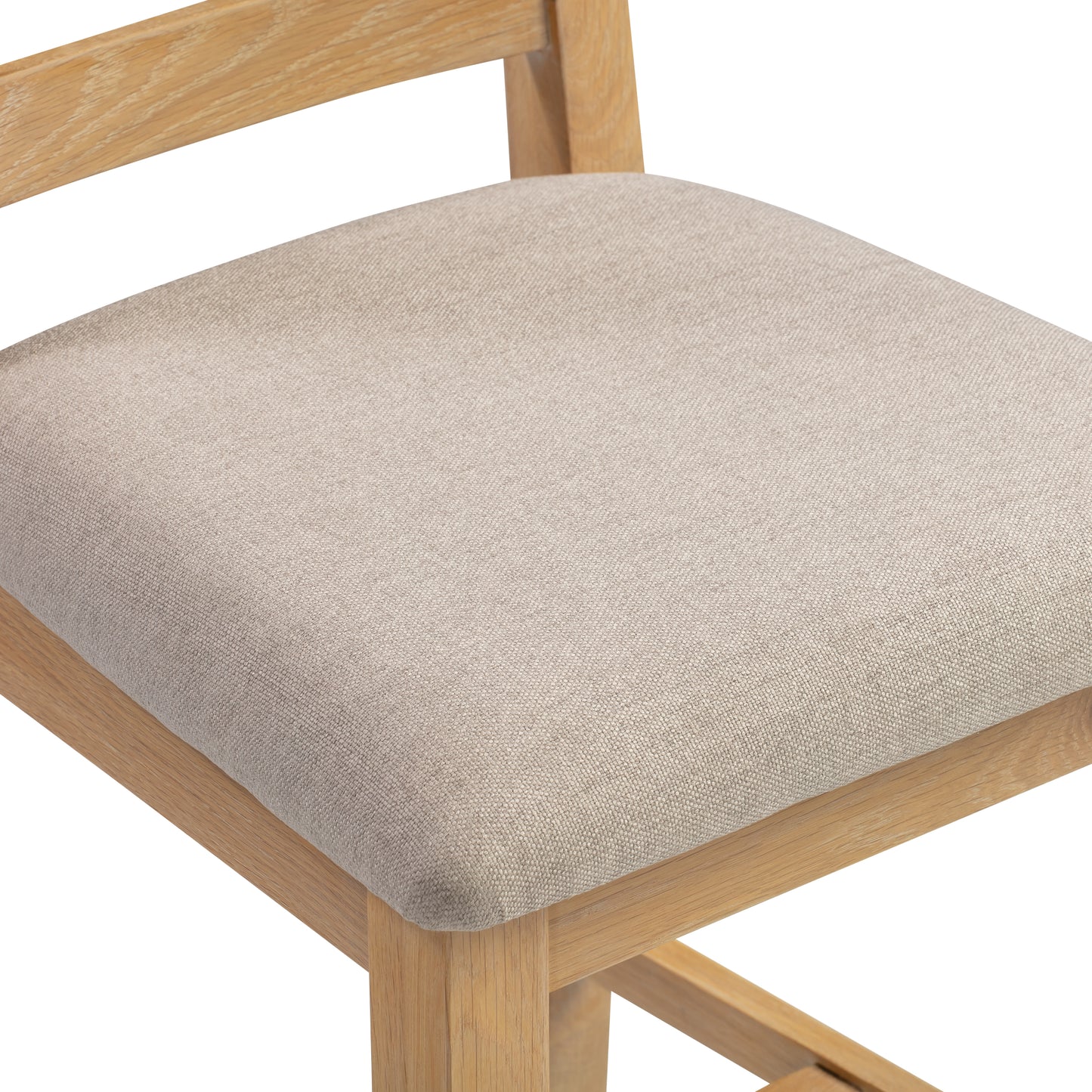Highley Oak Cross Back Chair (set of two) - Bridgnorth Furniture