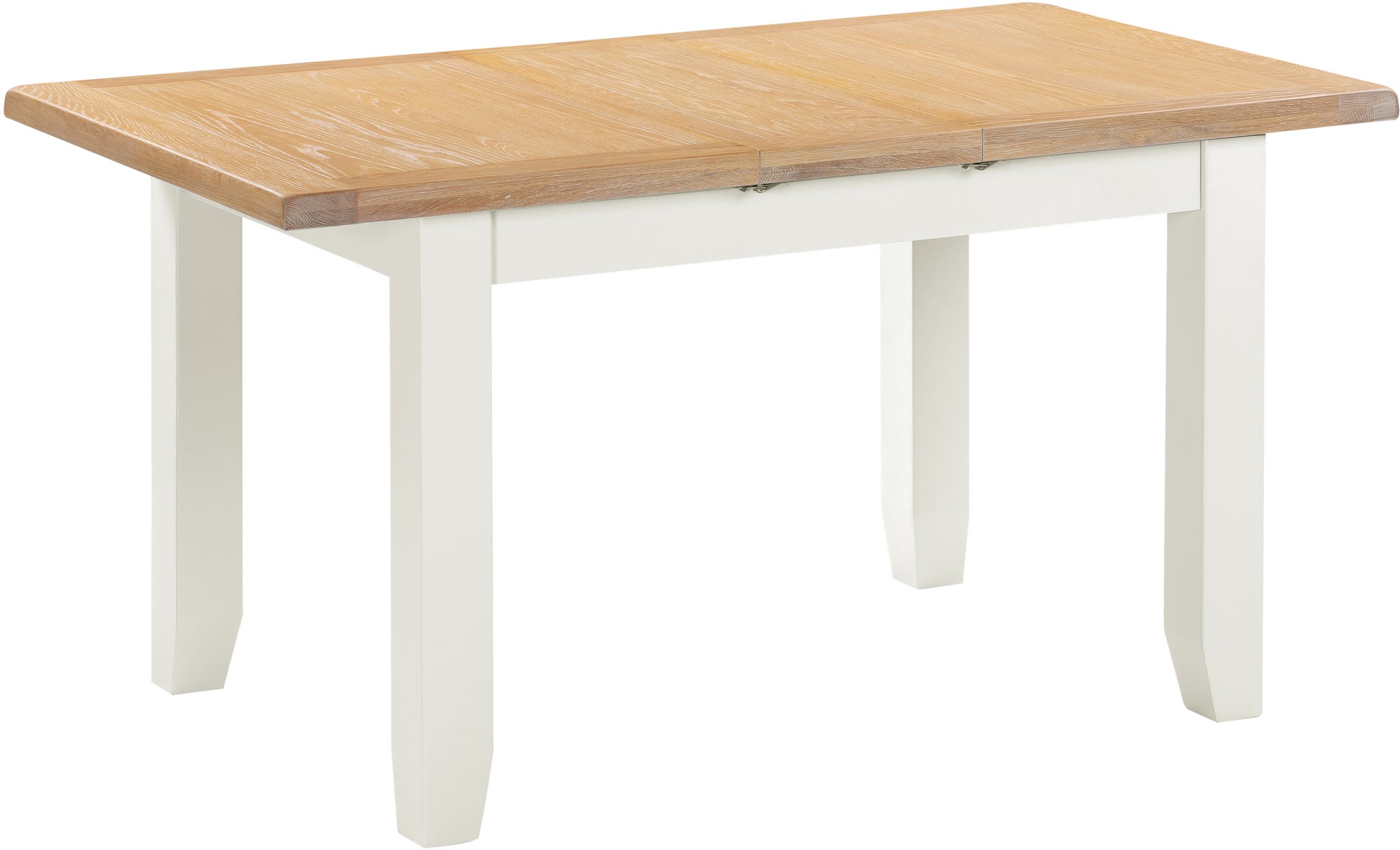 Highley Painted Oak Extending Dining Table - Bridgnorth Furniture