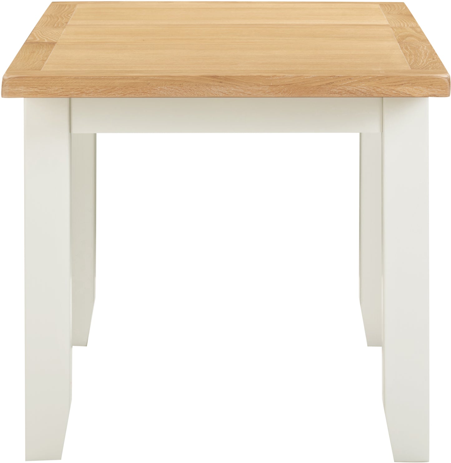 Highley Painted Oak Extending Dining Table - Bridgnorth Furniture