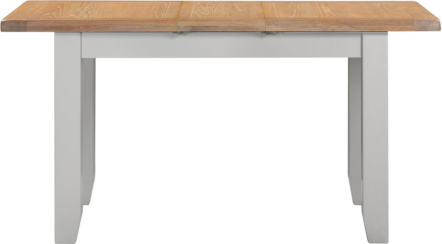 Highley Painted Oak Extending Dining Table - Bridgnorth Furniture