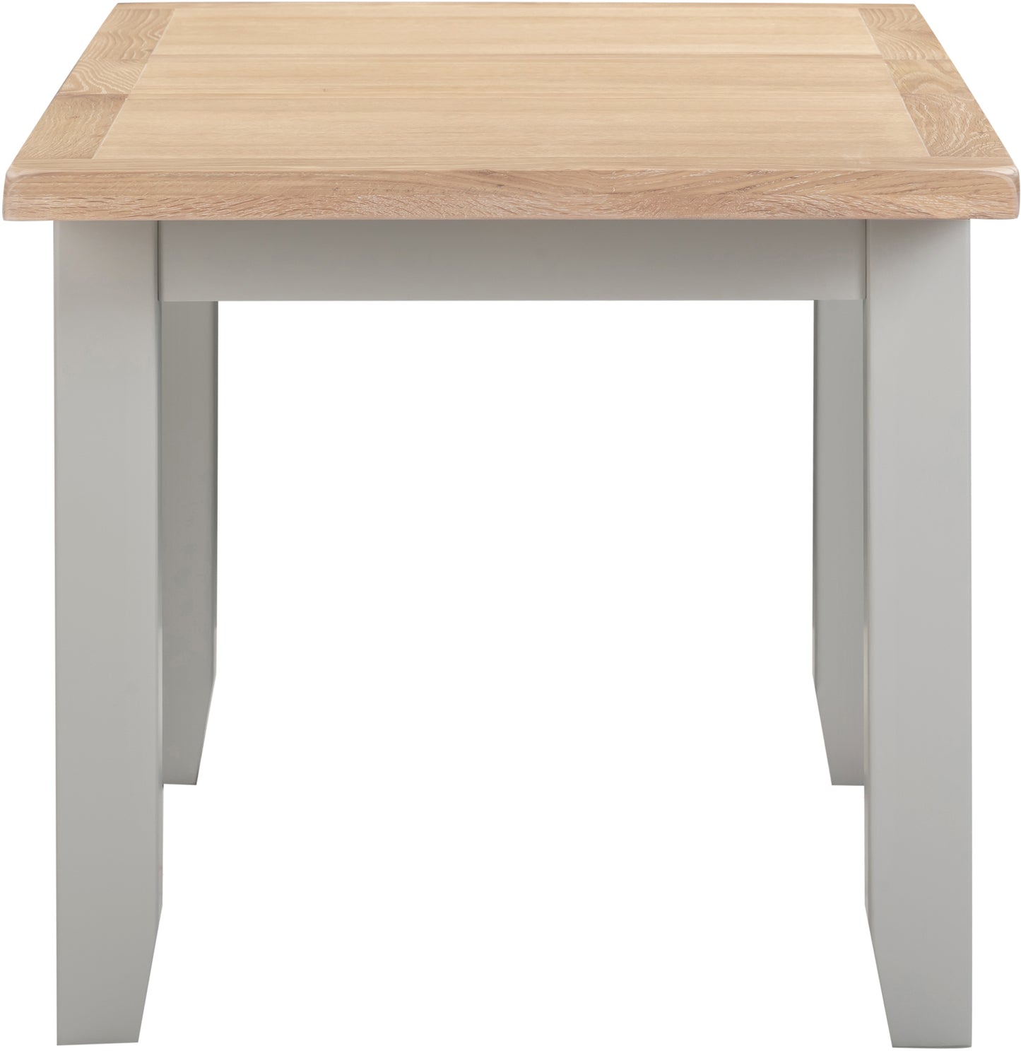 Highley Painted Oak Extending Dining Table - Bridgnorth Furniture