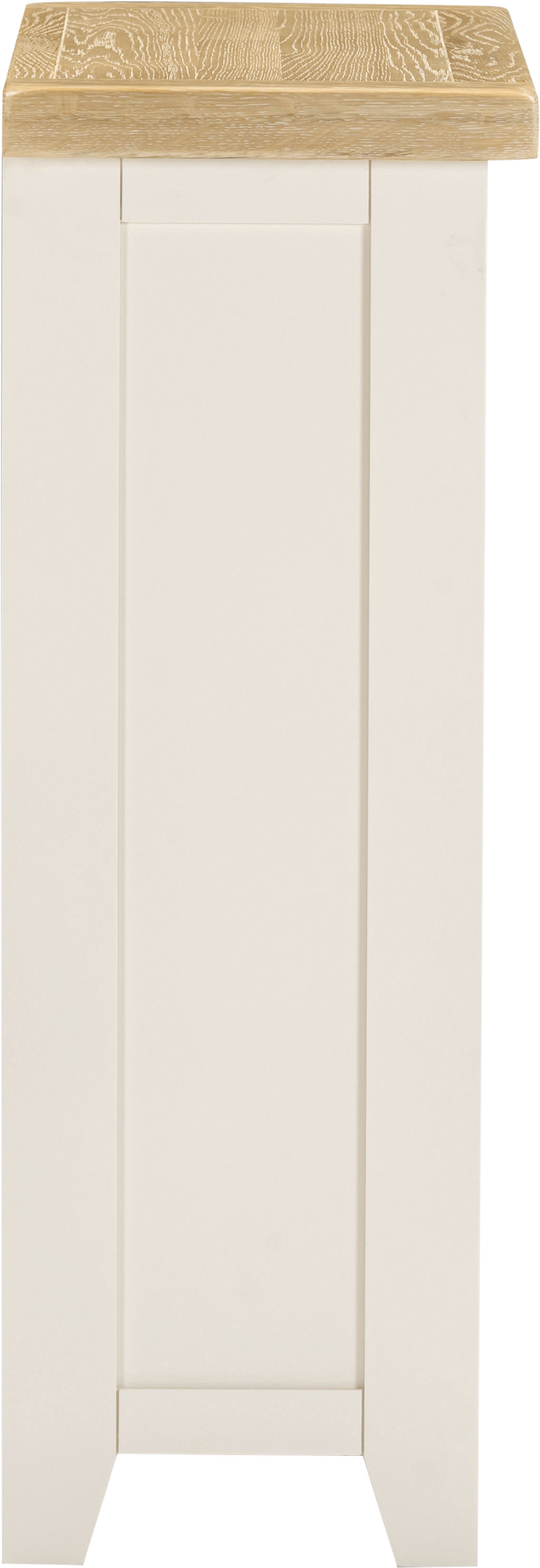 Highley Painted Oak Low Bookcase - Bridgnorth Furniture