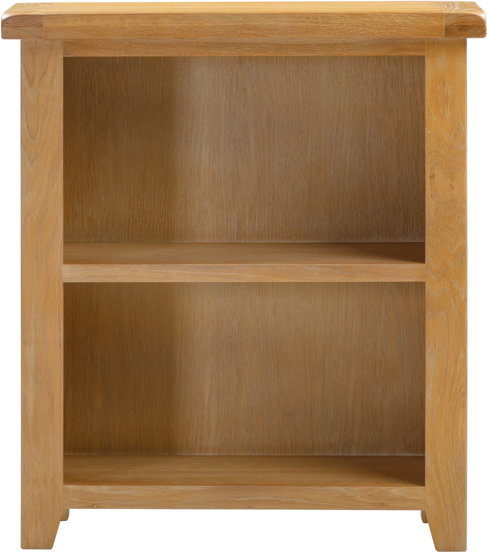 Highley Painted Oak Low Bookcase - Bridgnorth Furniture