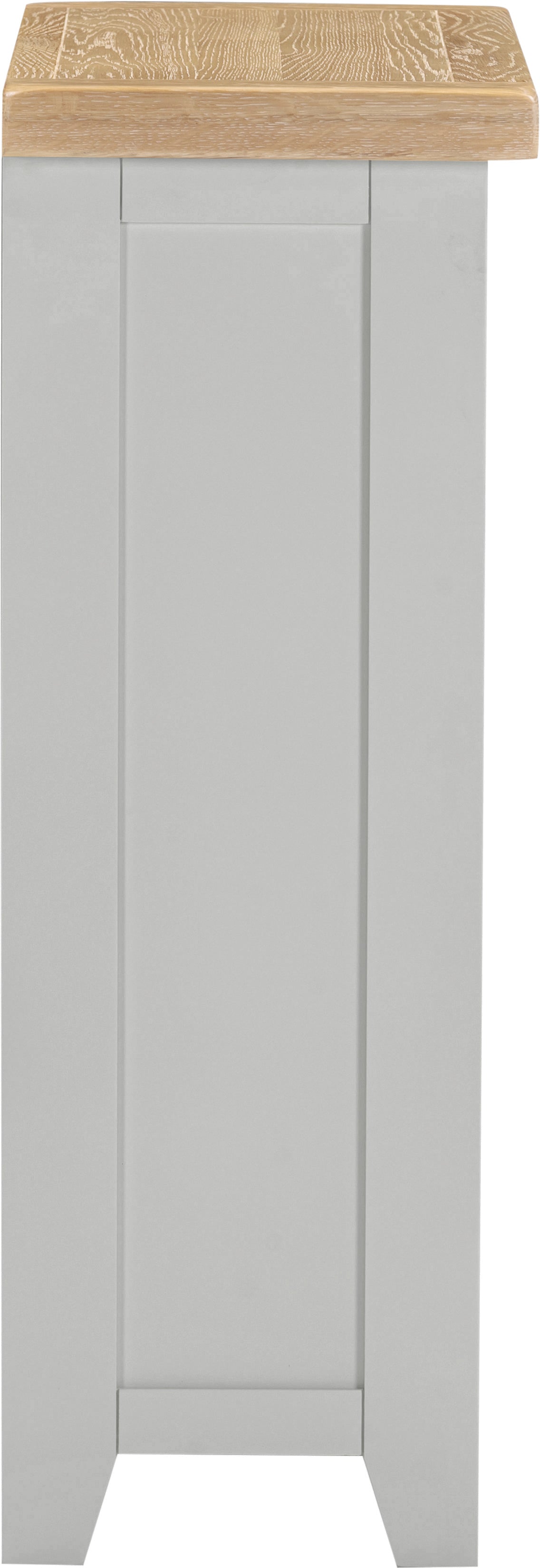 Highley Painted Oak Low Bookcase - Bridgnorth Furniture