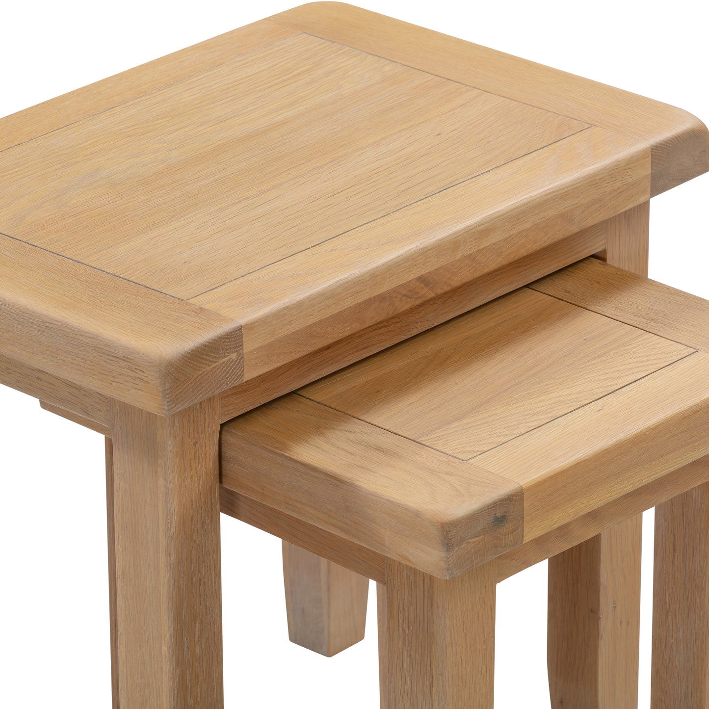 Highley Oak Nest Of Tables - Bridgnorth Furniture