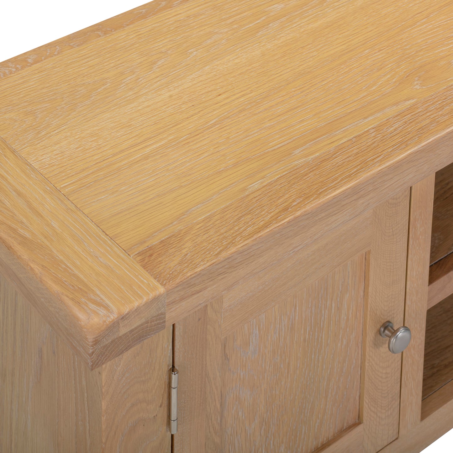 Highley Oak Large TV Unit - Bridgnorth Furniture
