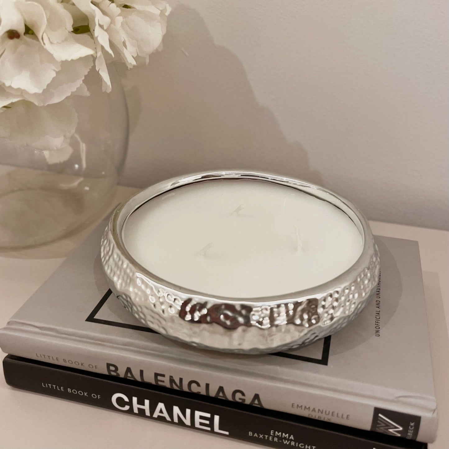 Aeolian 3 Wick Silver Scented Candle - Bridgnorth Furniture
