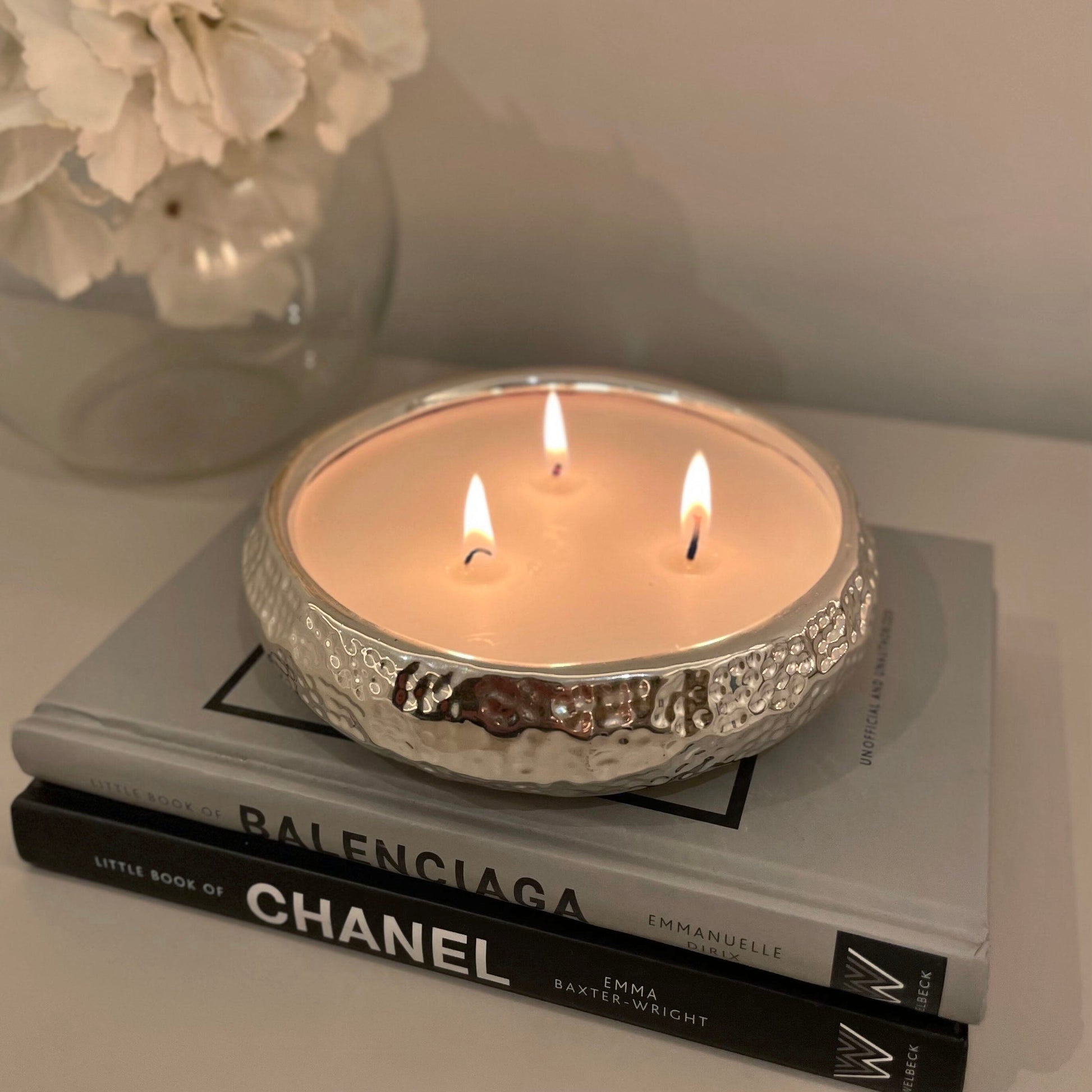 Aeolian 3 Wick Silver Scented Candle - Bridgnorth Furniture