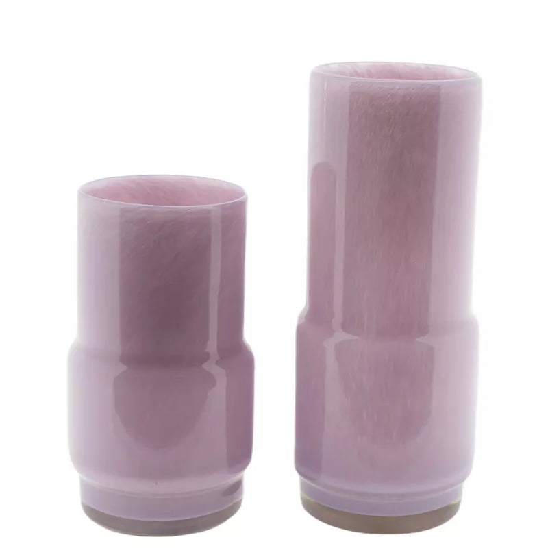 Glass Vase FENN - LILAC - Bridgnorth Furniture