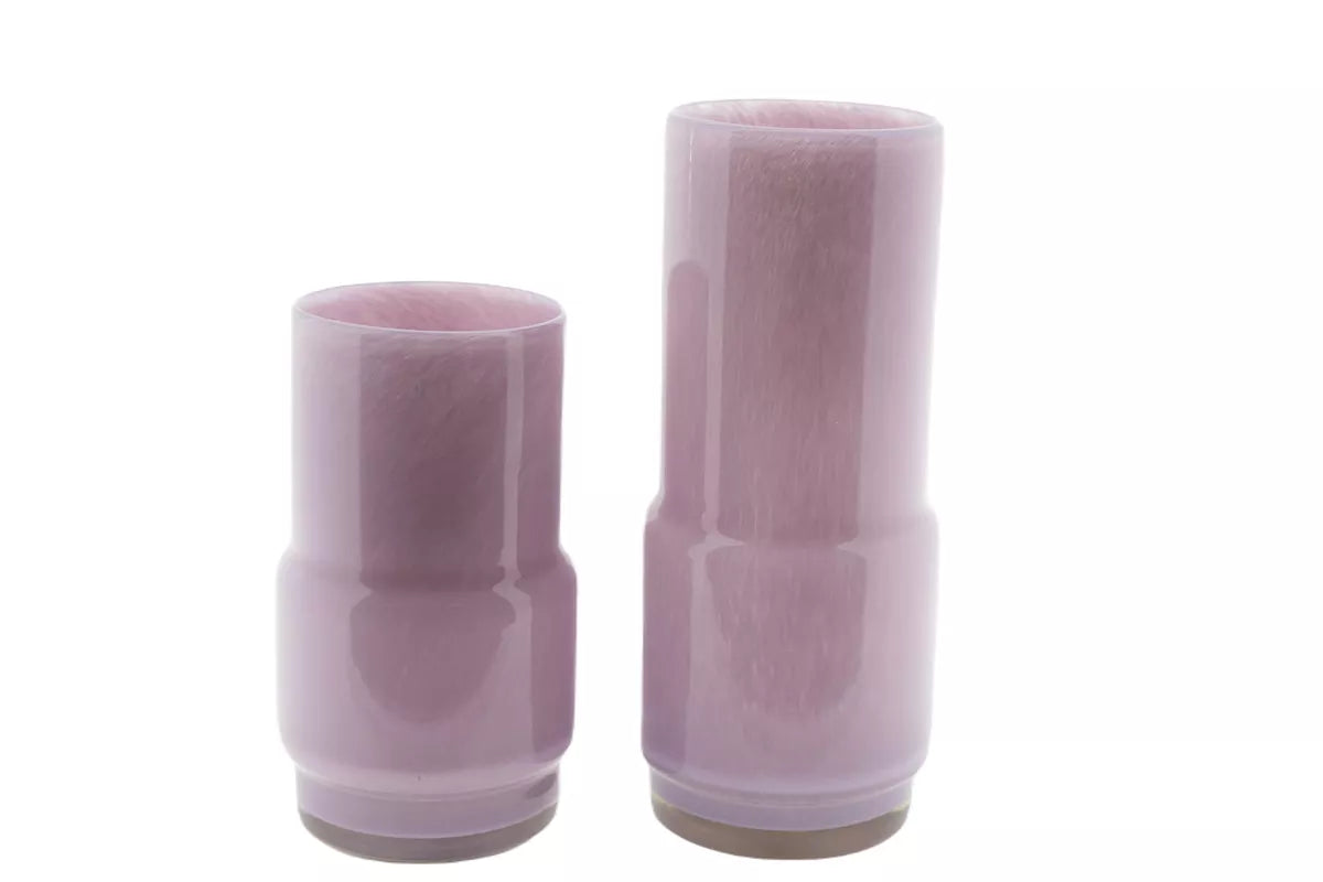 Glass Vase FENN - LILAC - Bridgnorth Furniture