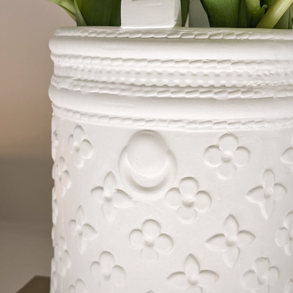 Astrid White Designer Inspired Handbag Ornament - Bridgnorth Furniture