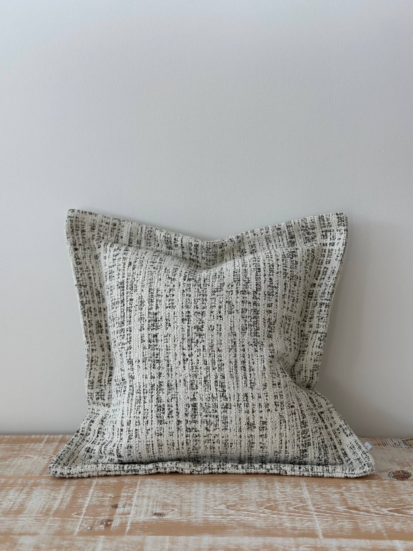 Eve Olive & Cream Boucle Cushion 45x45 - Bridgnorth Furniture
